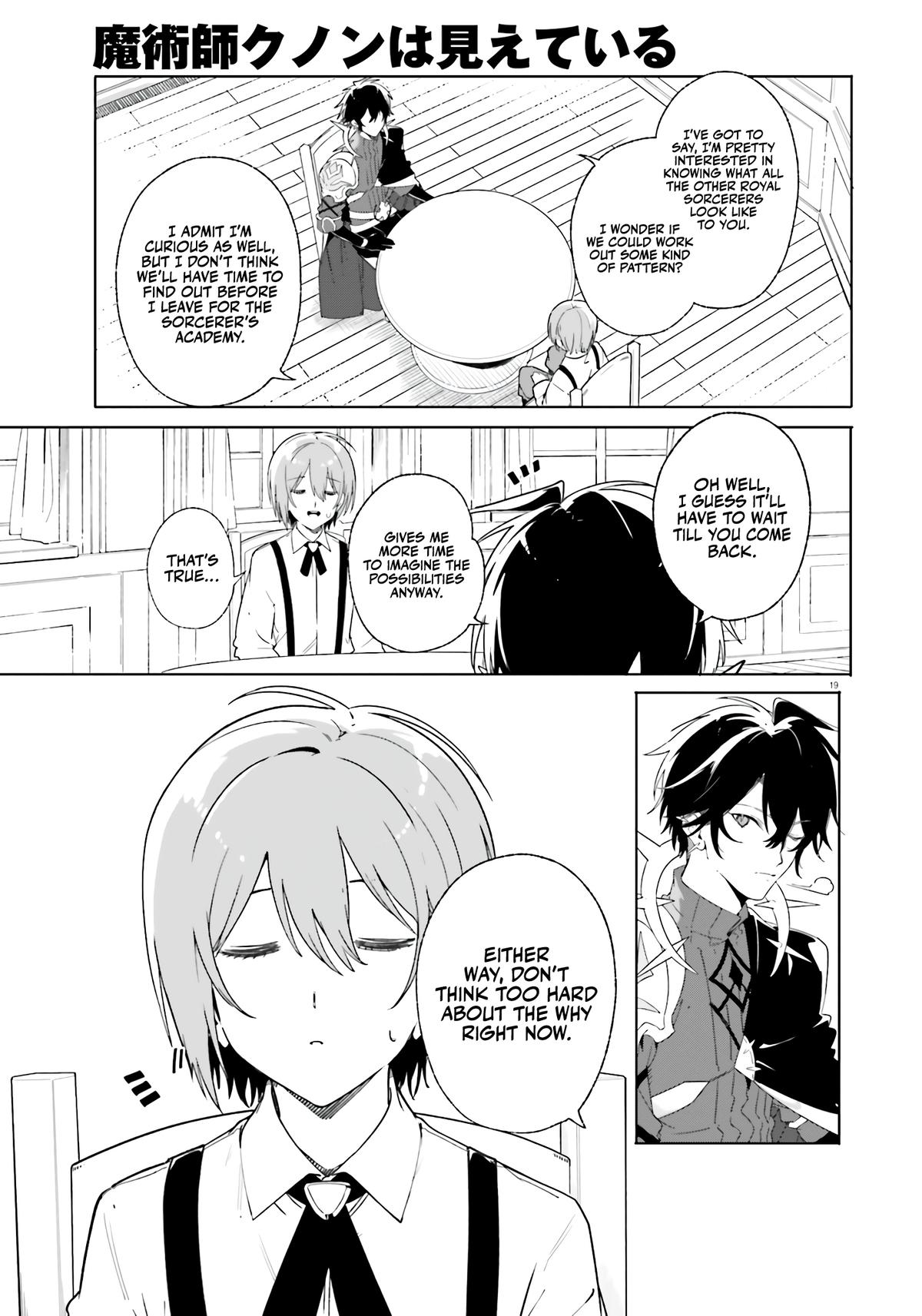 Kunon the Sorceror Can See Chapter 13 page 20 - 