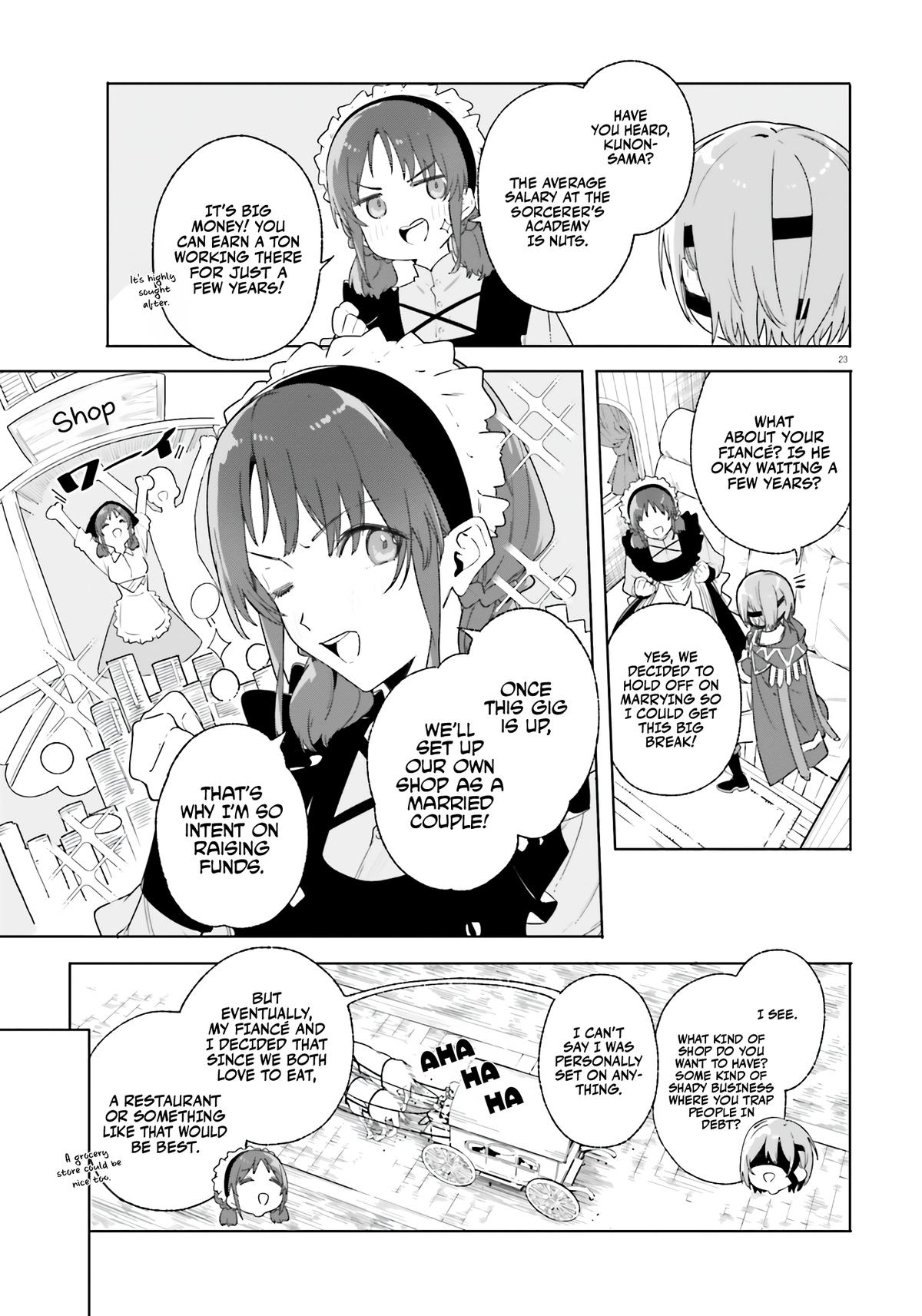 Kunon the Sorceror Can See Chapter 14 page 23 - 