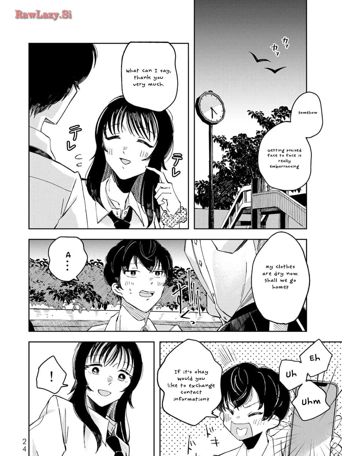 Kurage no Hone wa Ao Chapter 1 page 52 - 