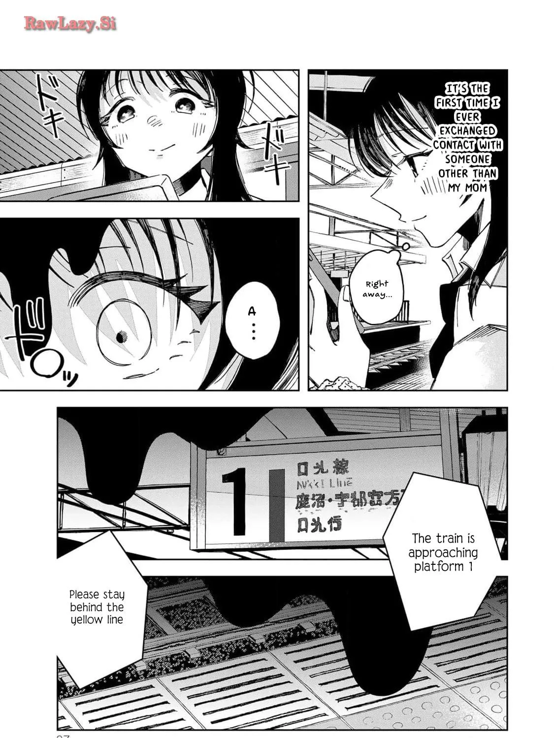 Kurage no Hone wa Ao Chapter 1 page 58 - 