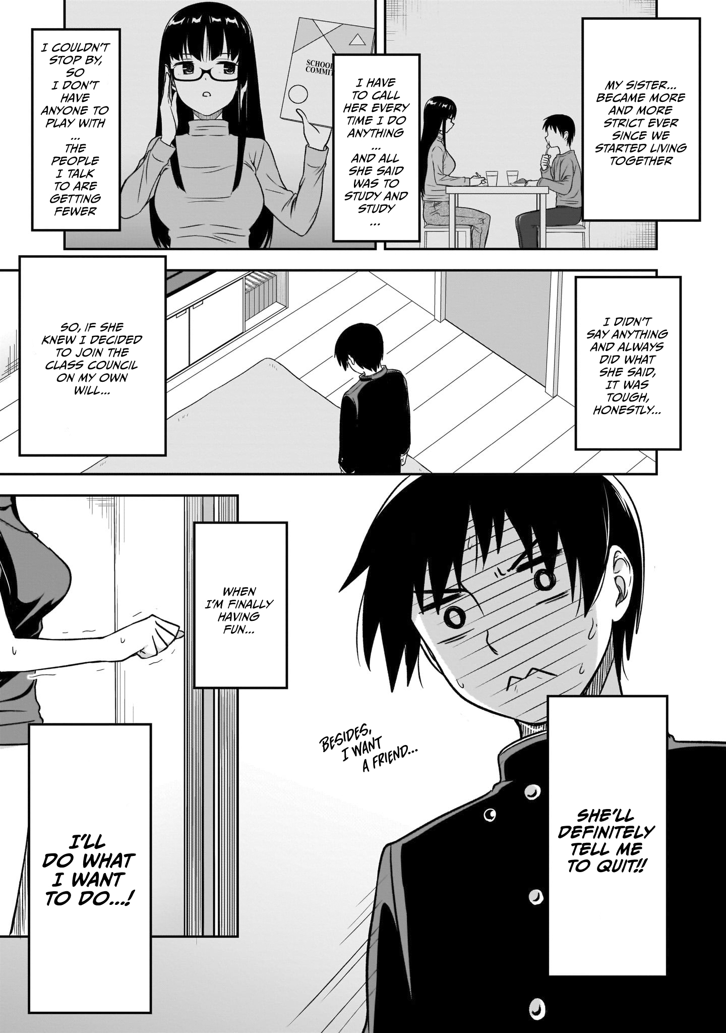 Kurai Ano Ko to Shitai Koto Chapter 11.1 page 12 - 
