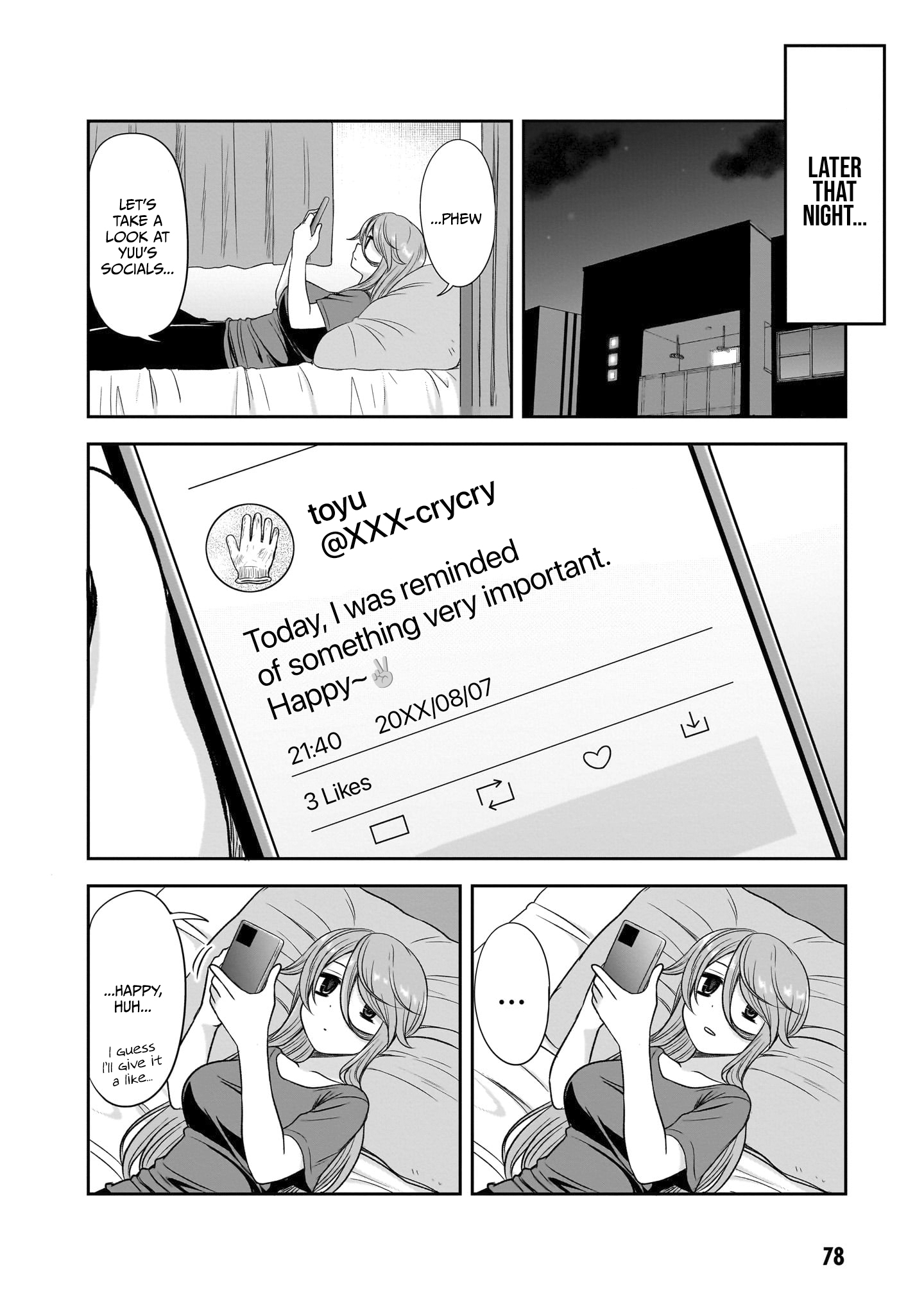 Kurai Ano Ko to Shitai Koto Chapter 31 page 13 - 