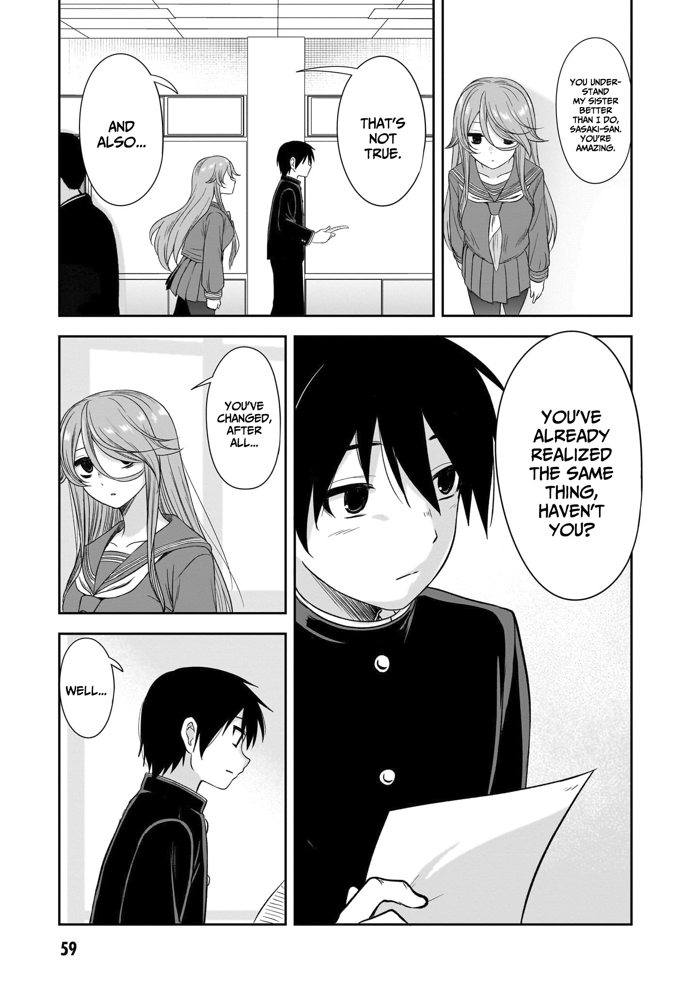 Kurai Ano Ko to Shitai Koto Chapter 67 page 8 - 