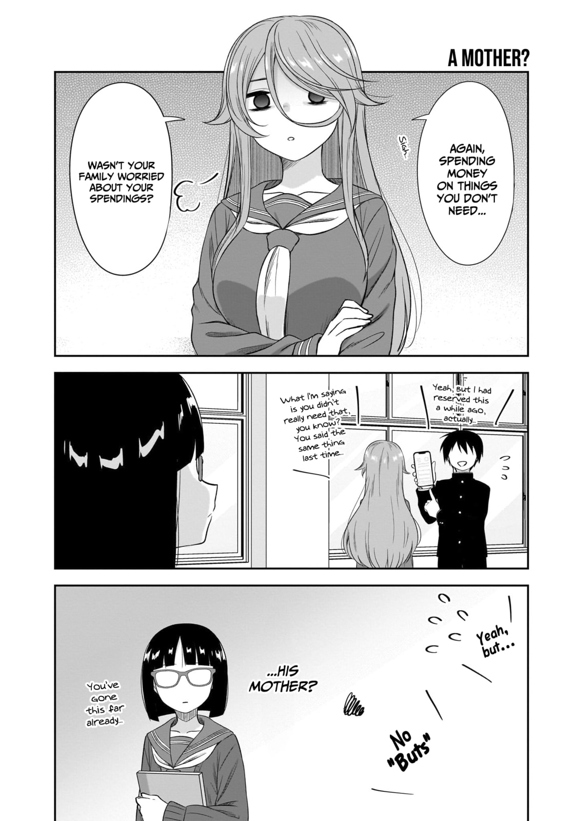 Kurai Anoko to Shitai koto Chapter 74.4 page 3 - 