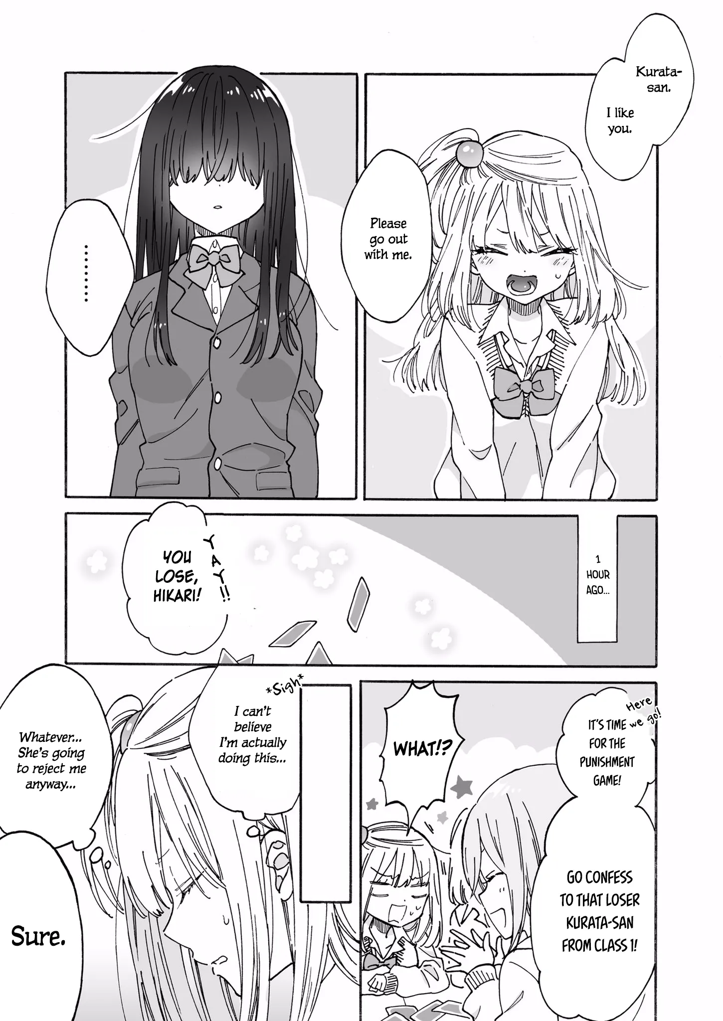 Kurasu no Jimiko ni Chokkaidashitara Yarikaesareta Chapter 1 page 1 - 