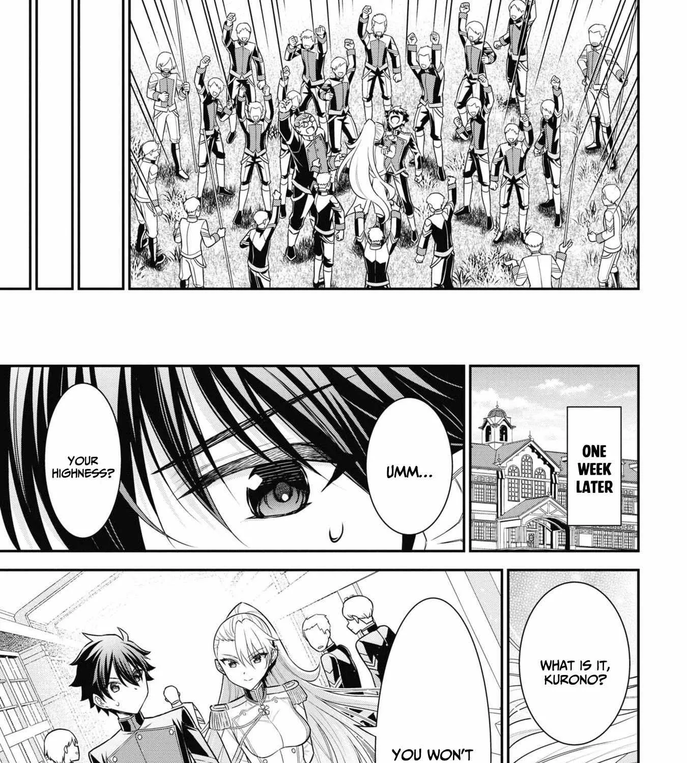 Kuro No Senki Ii: Isekai Teni Shita Boku Ga Saikyou Na No Wa Bed No Ue Dake No You Desu Chapter 3.2 page 49 - 