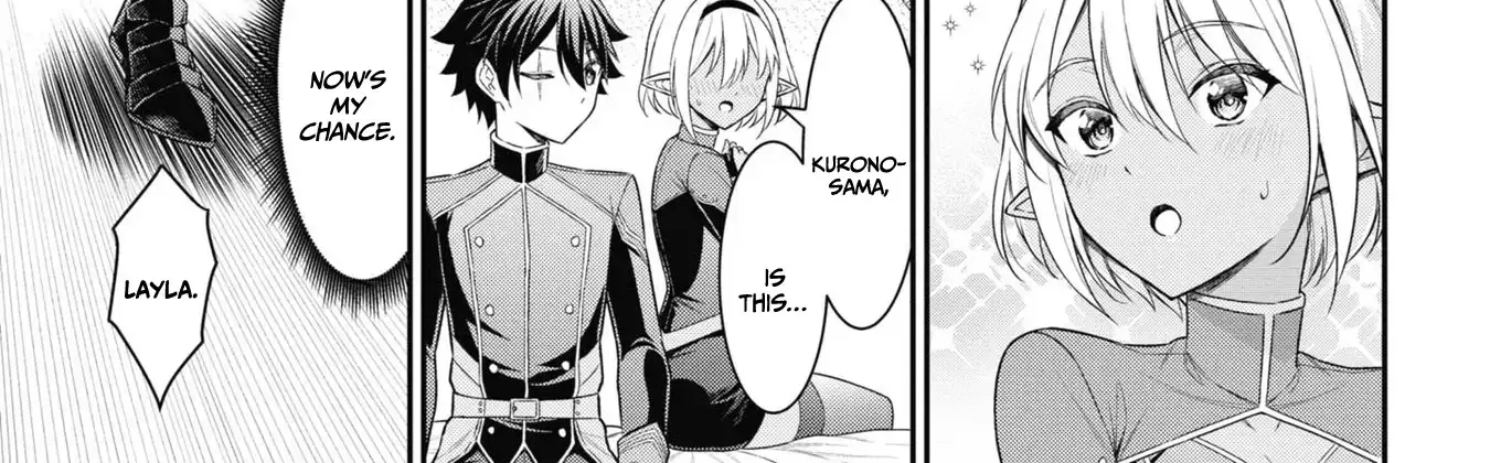 Kuro No Senki Ii: Isekai Teni Shita Boku Ga Saikyou Na No Wa Bed No Ue Dake No You Desu Chapter 4 page 11 - 