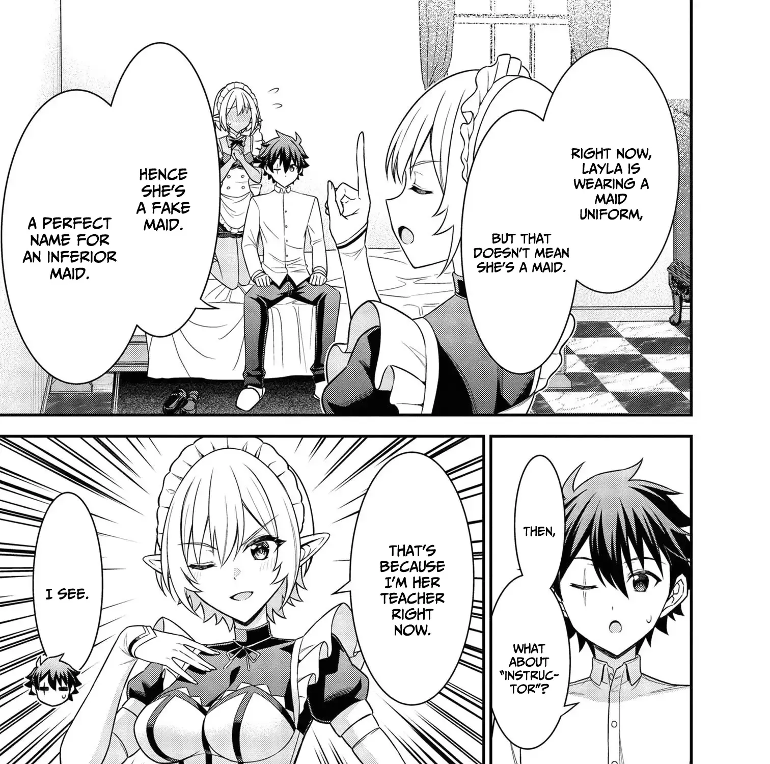 Kuro No Senki Ii: Isekai Teni Shita Boku Ga Saikyou Na No Wa Bed No Ue Dake No You Desu Chapter 6.2 page 13 - 