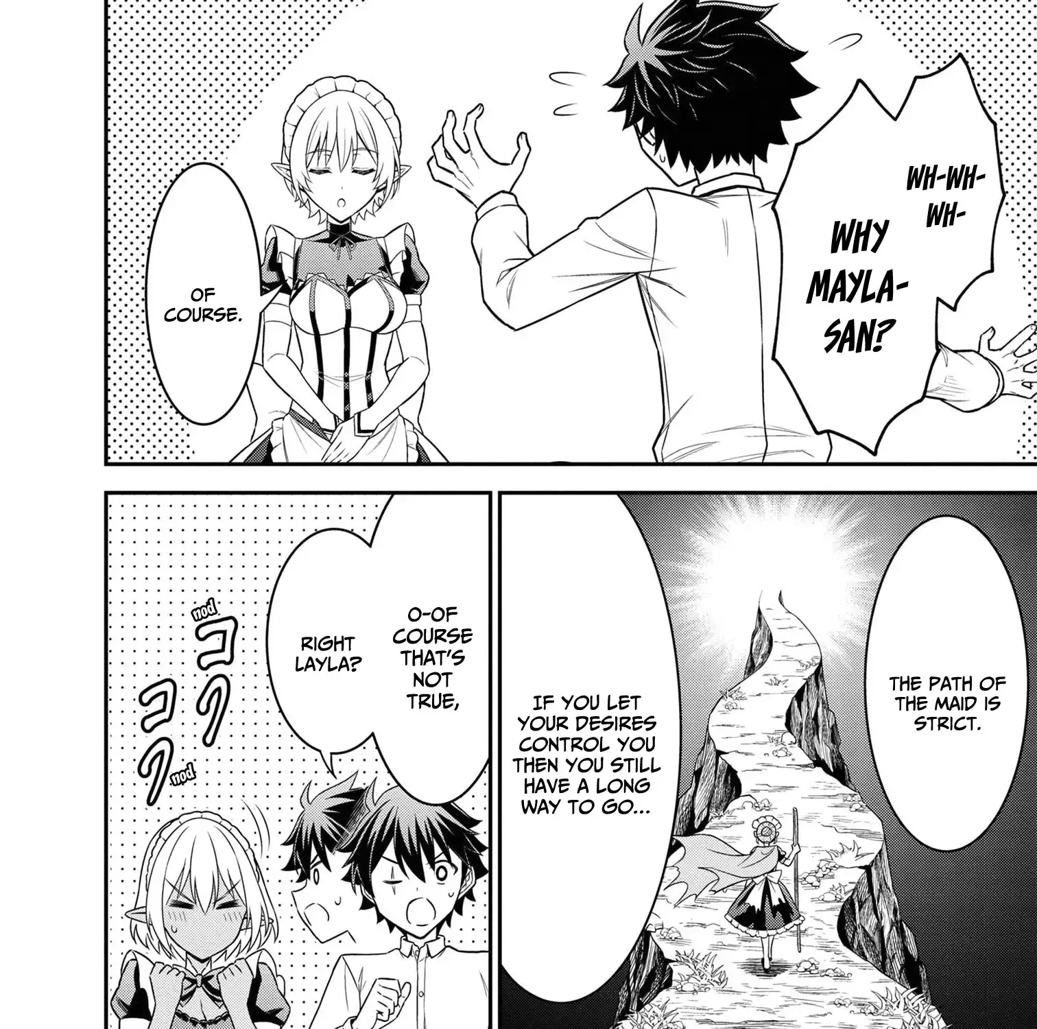 Kuro No Senki Ii: Isekai Teni Shita Boku Ga Saikyou Na No Wa Bed No Ue Dake No You Desu Chapter 6.2 page 19 - 