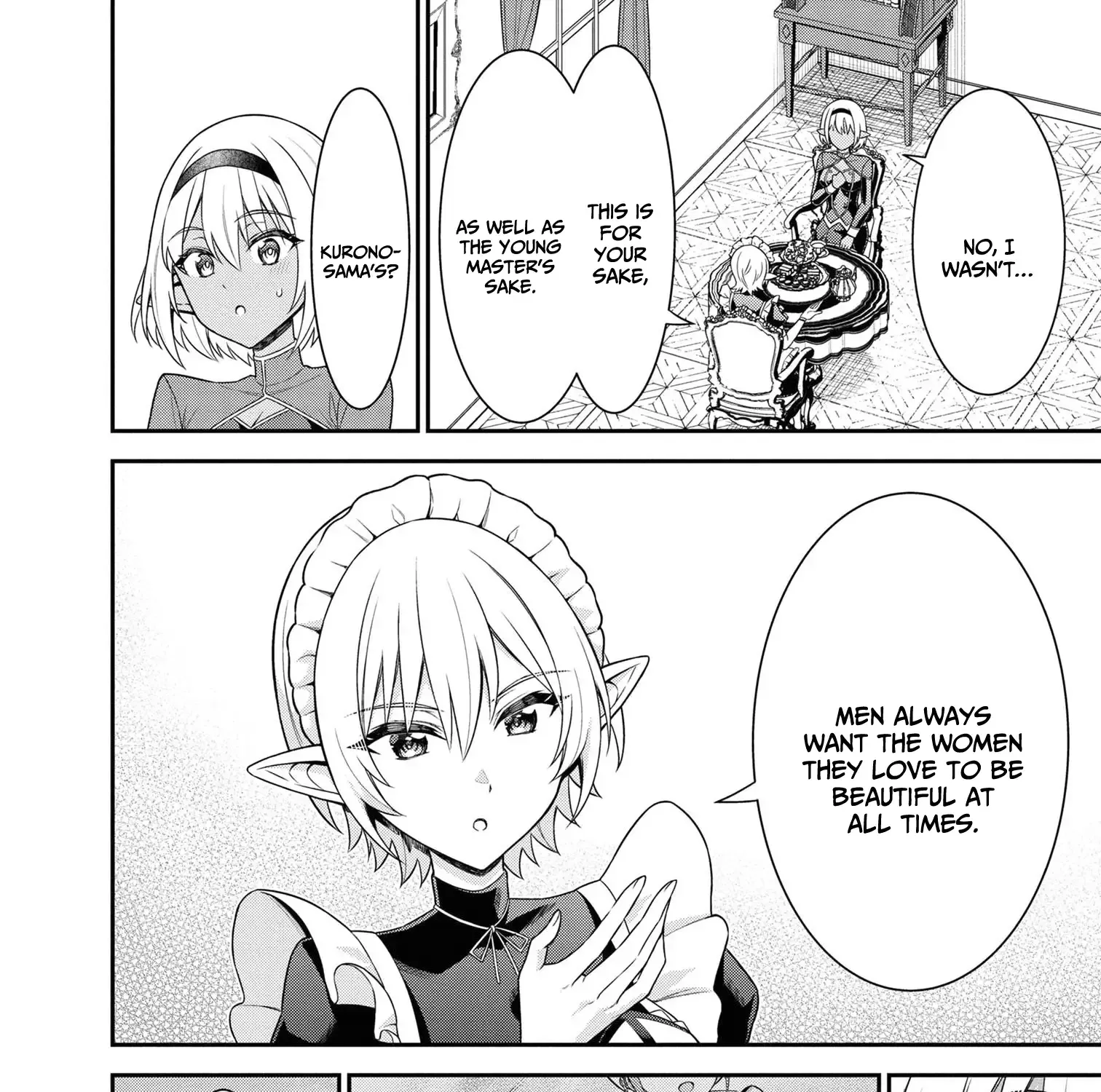 Kuro No Senki Ii: Isekai Teni Shita Boku Ga Saikyou Na No Wa Bed No Ue Dake No You Desu Chapter 6.2 page 3 - 