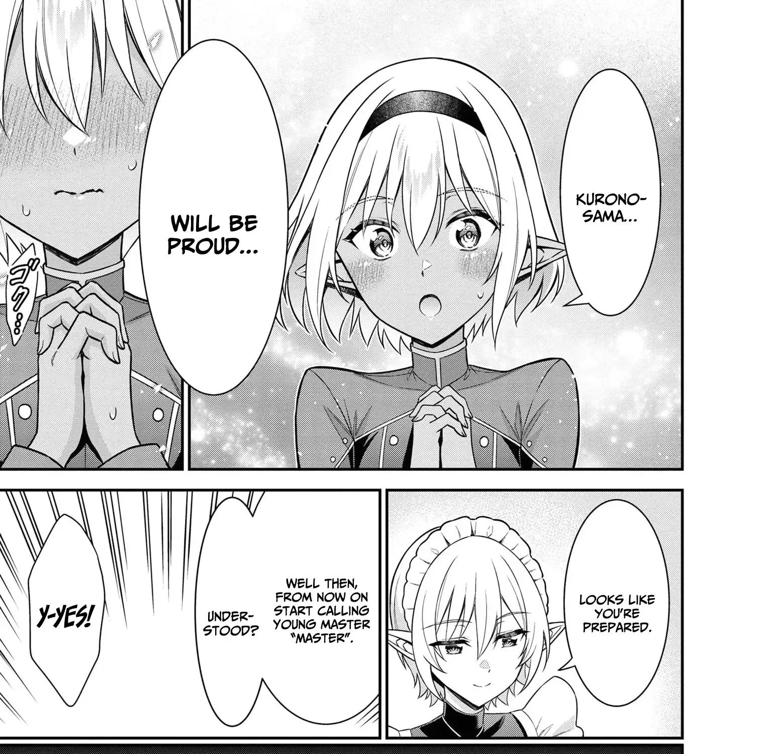 Kuro No Senki Ii: Isekai Teni Shita Boku Ga Saikyou Na No Wa Bed No Ue Dake No You Desu Chapter 6.2 page 9 - 
