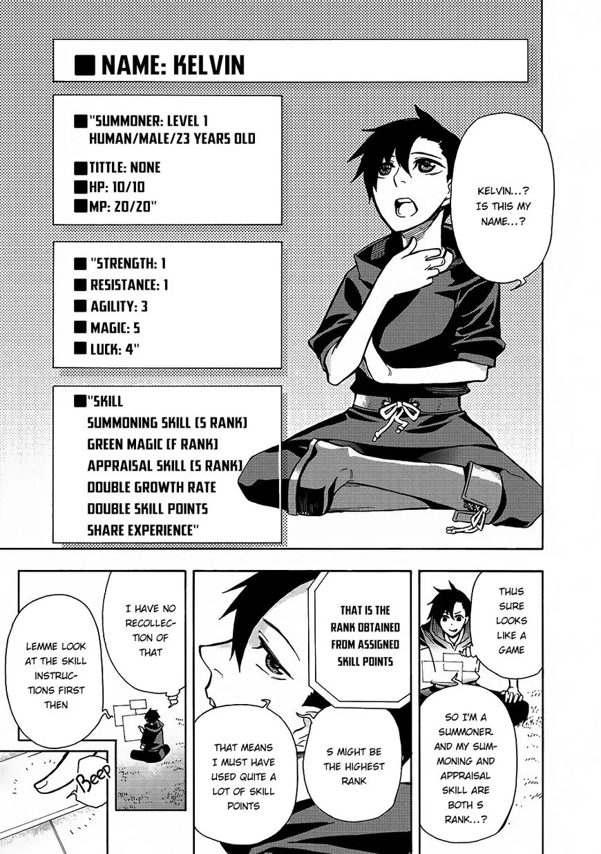 Kuro No Shoukanshi Chapter 1 page 8 - 