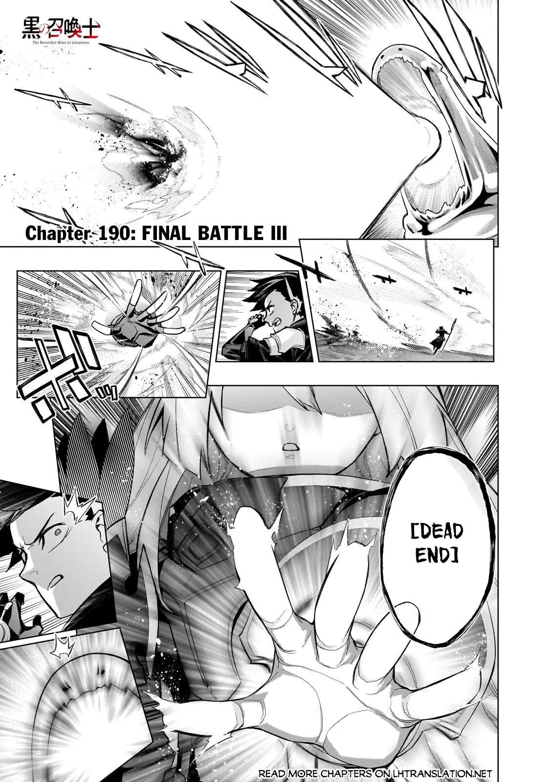 Kuro No Shoukanshi Chapter 190 page 2 - 