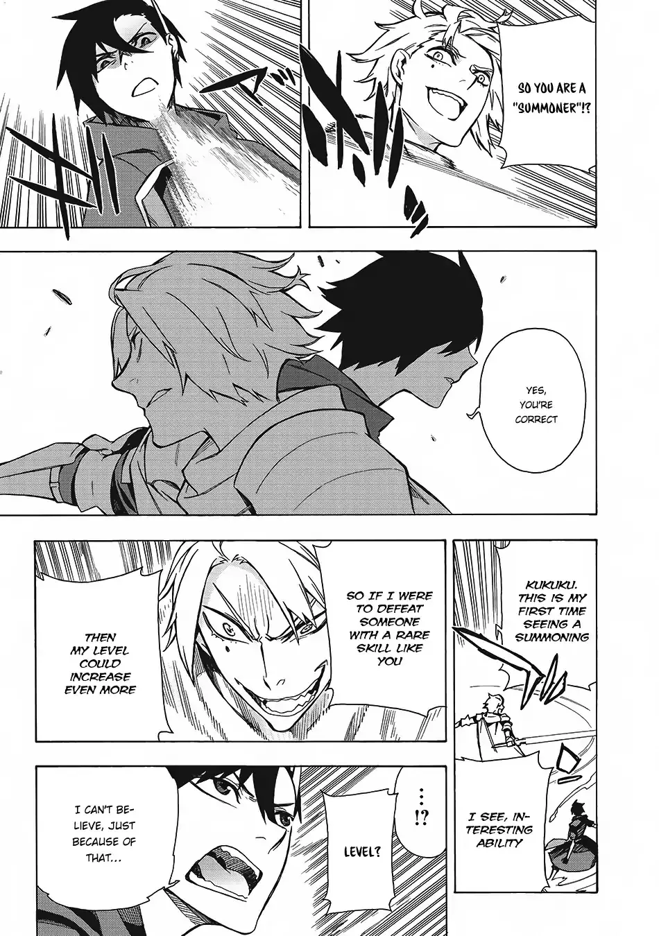Kuro No Shoukanshi Chapter 3 page 12 - 