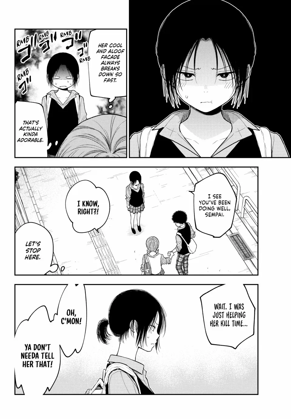 Kuroiwa Medaka ni Watashi no Kawaii ga Tsuujinai Chapter 179 page 13 - 