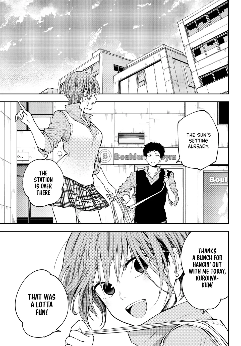 Kuroiwa Medaka ni Watashi no Kawaii ga Tsuujinai Chapter 179 page 4 - 