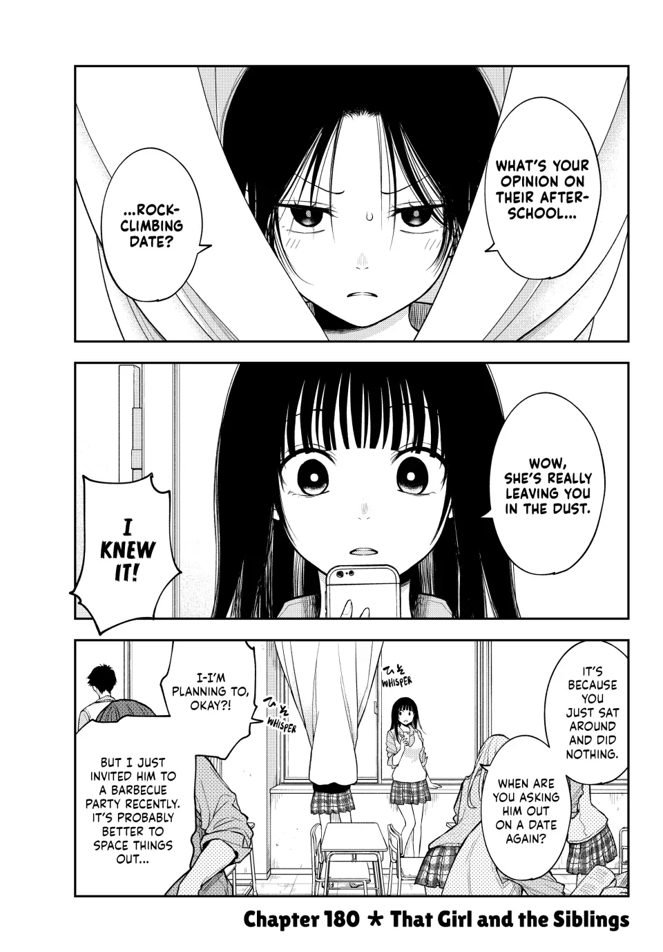 Kuroiwa Medaka ni Watashi no Kawaii ga Tsuujinai Chapter 180 page 1 - 