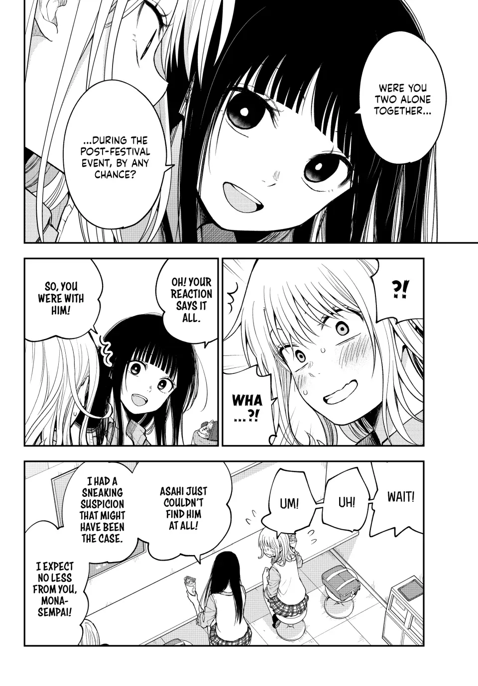 Kuroiwa Medaka ni Watashi no Kawaii ga Tsuujinai Chapter 181 page 2 - 
