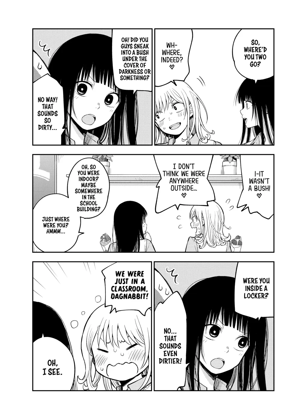 Kuroiwa Medaka ni Watashi no Kawaii ga Tsuujinai Chapter 181 page 3 - 
