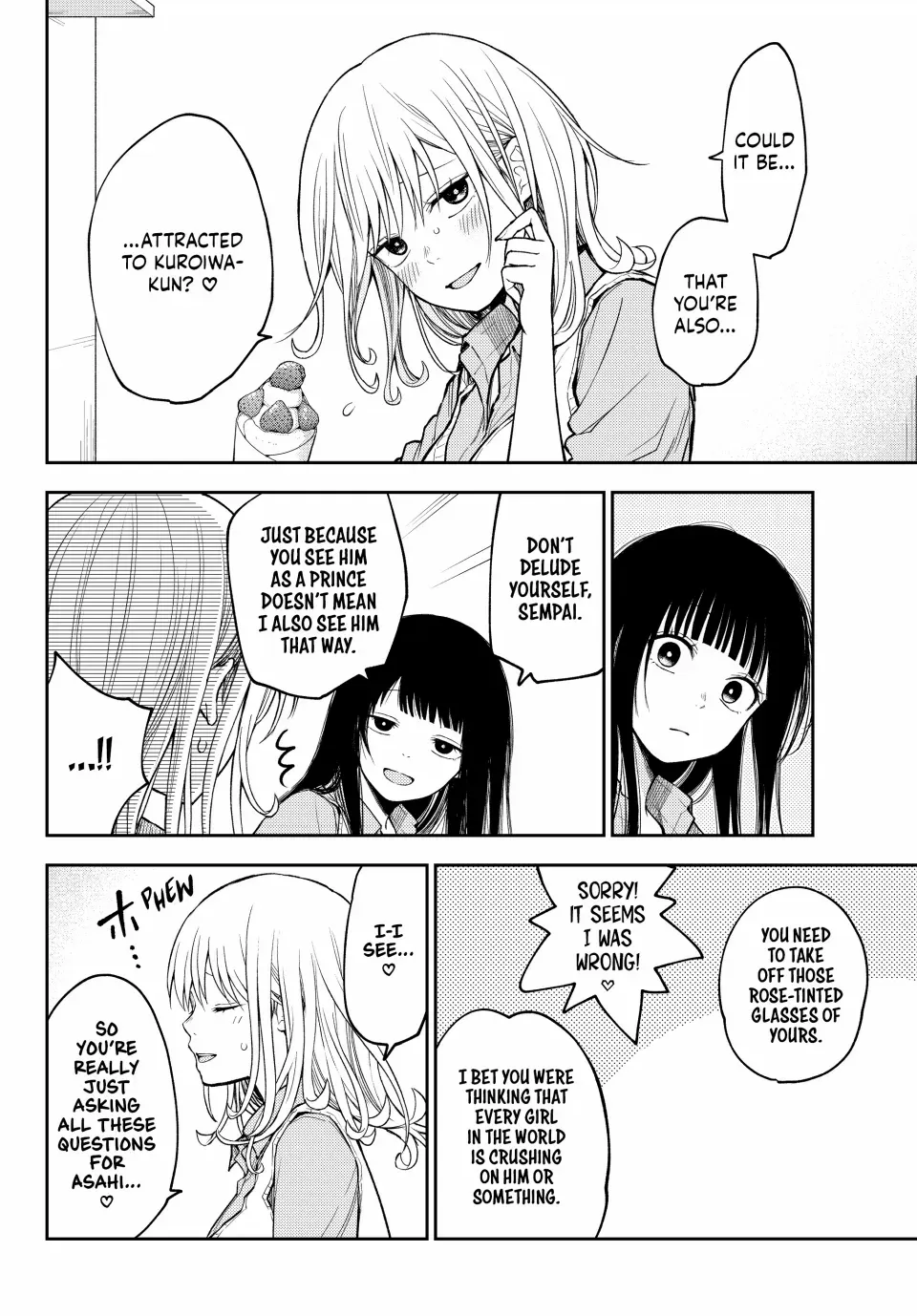 Kuroiwa Medaka ni Watashi no Kawaii ga Tsuujinai Chapter 181 page 6 - 