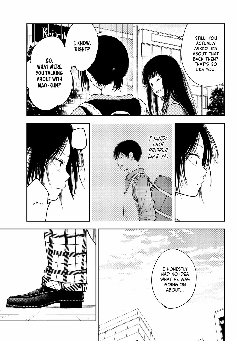 Kuroiwa Medaka ni Watashi no Kawaii ga Tsuujinai Chapter 182 page 5 - 