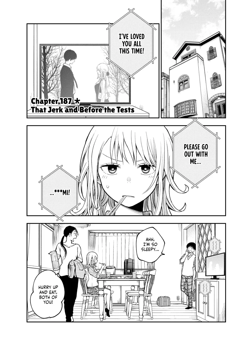 Kuroiwa Medaka ni Watashi no Kawaii ga Tsuujinai Chapter 187 page 2 - 