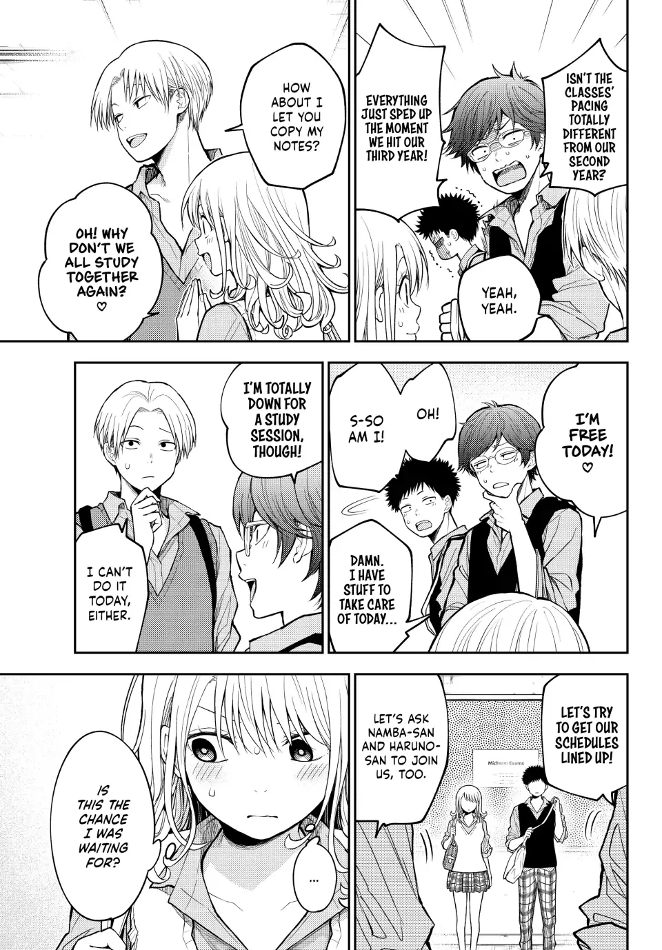 Kuroiwa Medaka ni Watashi no Kawaii ga Tsuujinai Chapter 187 page 8 - 