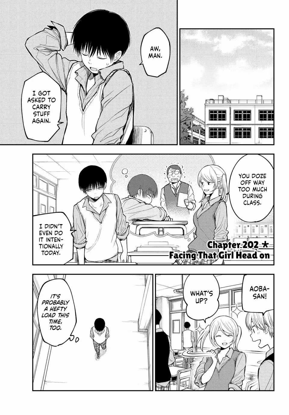 Kuroiwa Medaka ni Watashi no Kawaii ga Tsuujinai Chapter 202 page 1 - 