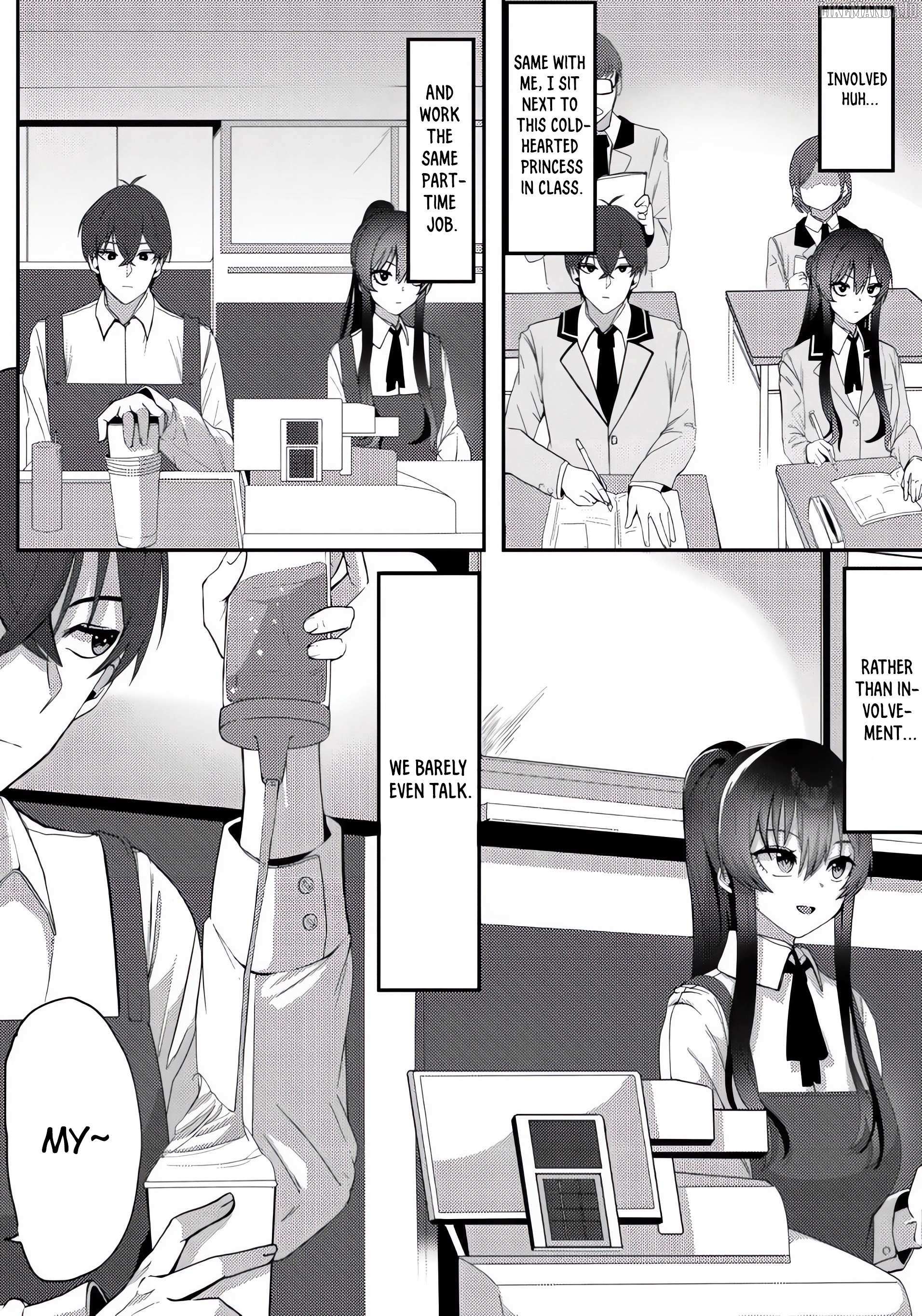 Kurokami Seiso No Reikoku Bishojo Wo Tasuketara, Ore to Ni Nin Kiri No Toki Dake De Reru Yo Ni Natta Ken Chapter 1 page 8 - 