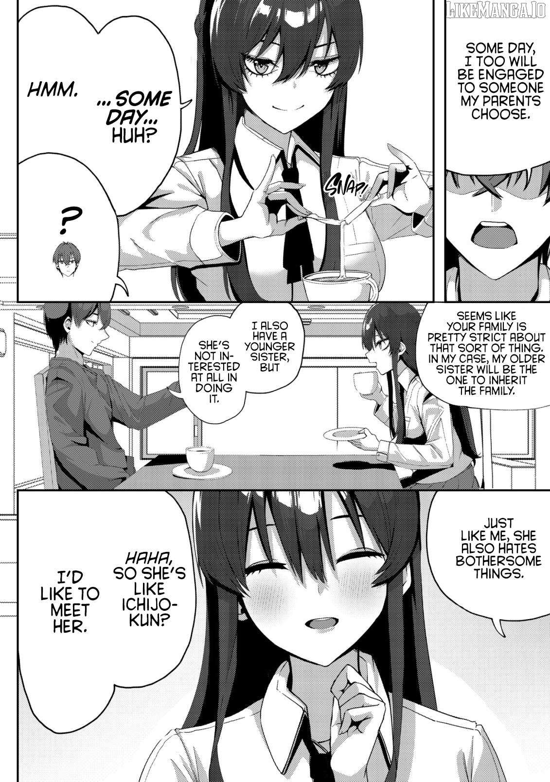 Kurokami Seiso No Reikoku Bishojo Wo Tasuketara, Ore to Ni Nin Kiri No Toki Dake De Reru Yo Ni Natta Ken Chapter 2 page 13 - 