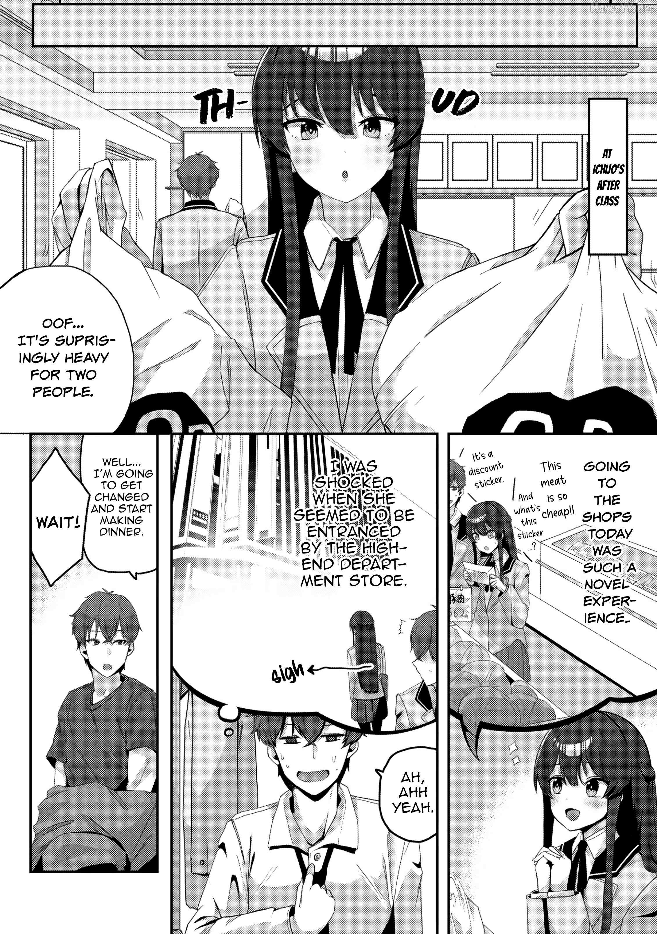 Kurokami Seiso No Reikoku Bishojo Wo Tasuketara, Ore to Ni Nin Kiri No Toki Dake De Reru Yo Ni Natta Ken Chapter 5 page 14 - 