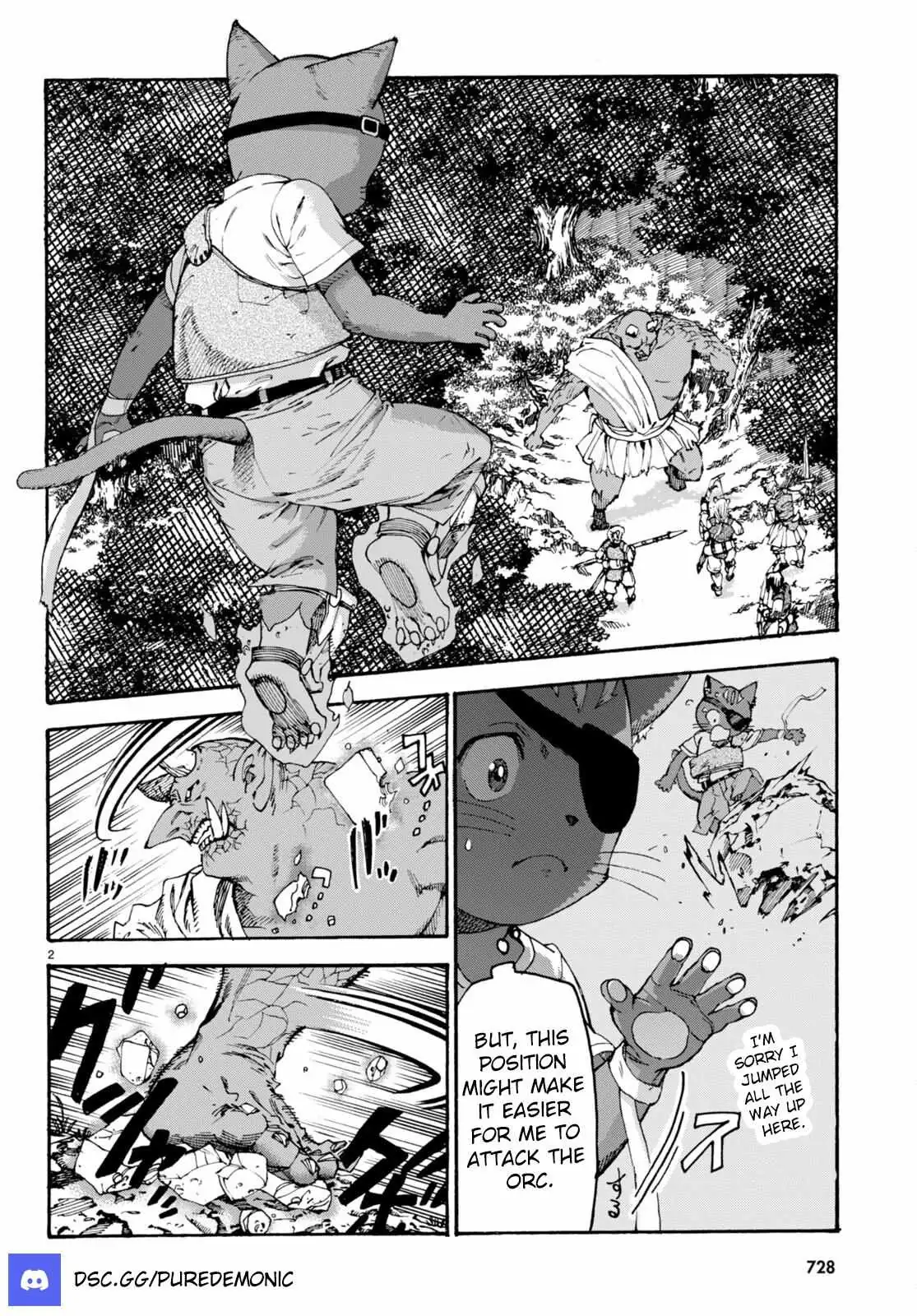 Kuroneko Nyango no Bouken ~ Rare Zokusei o Hikiatetanode, Kimamana Bouken-sha o Mezashimasu ~ Chapter 10 page 3 - 