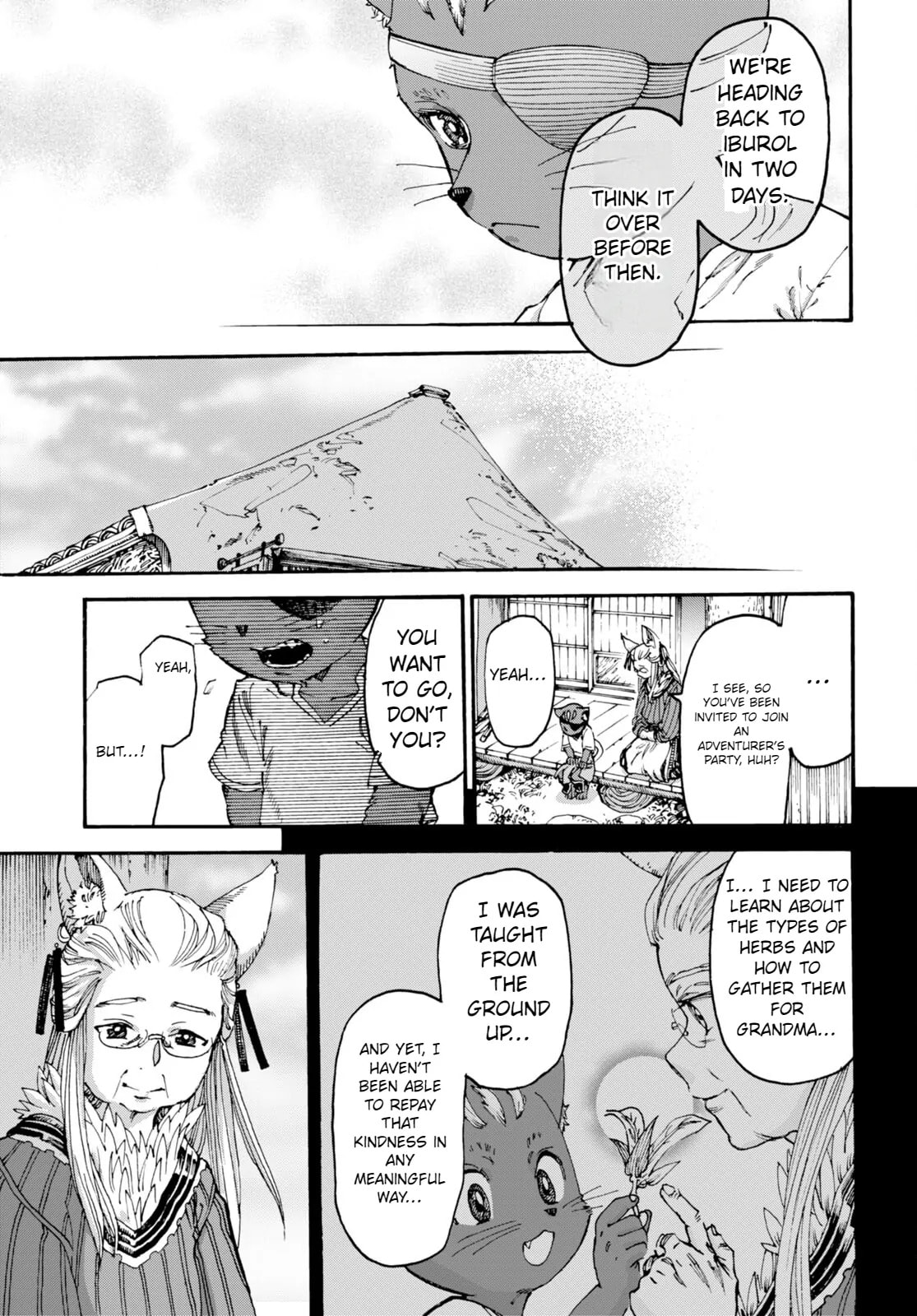 Kuroneko Nyango no Bouken ~ Rare Zokusei o Hikiatetanode, Kimamana Bouken-sha o Mezashimasu ~ Chapter 12 page 32 - 