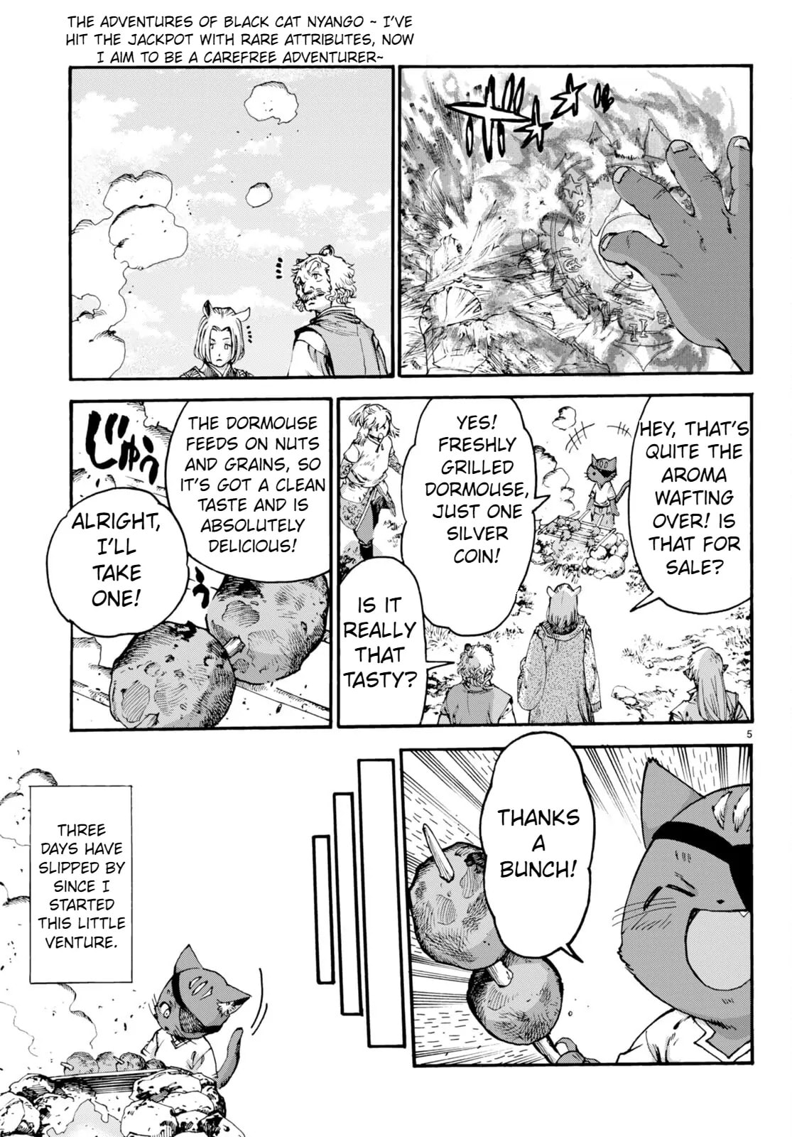 Kuroneko Nyango no Bouken ~ Rare Zokusei o Hikiatetanode, Kimamana Bouken-sha o Mezashimasu ~ Chapter 12 page 6 - 