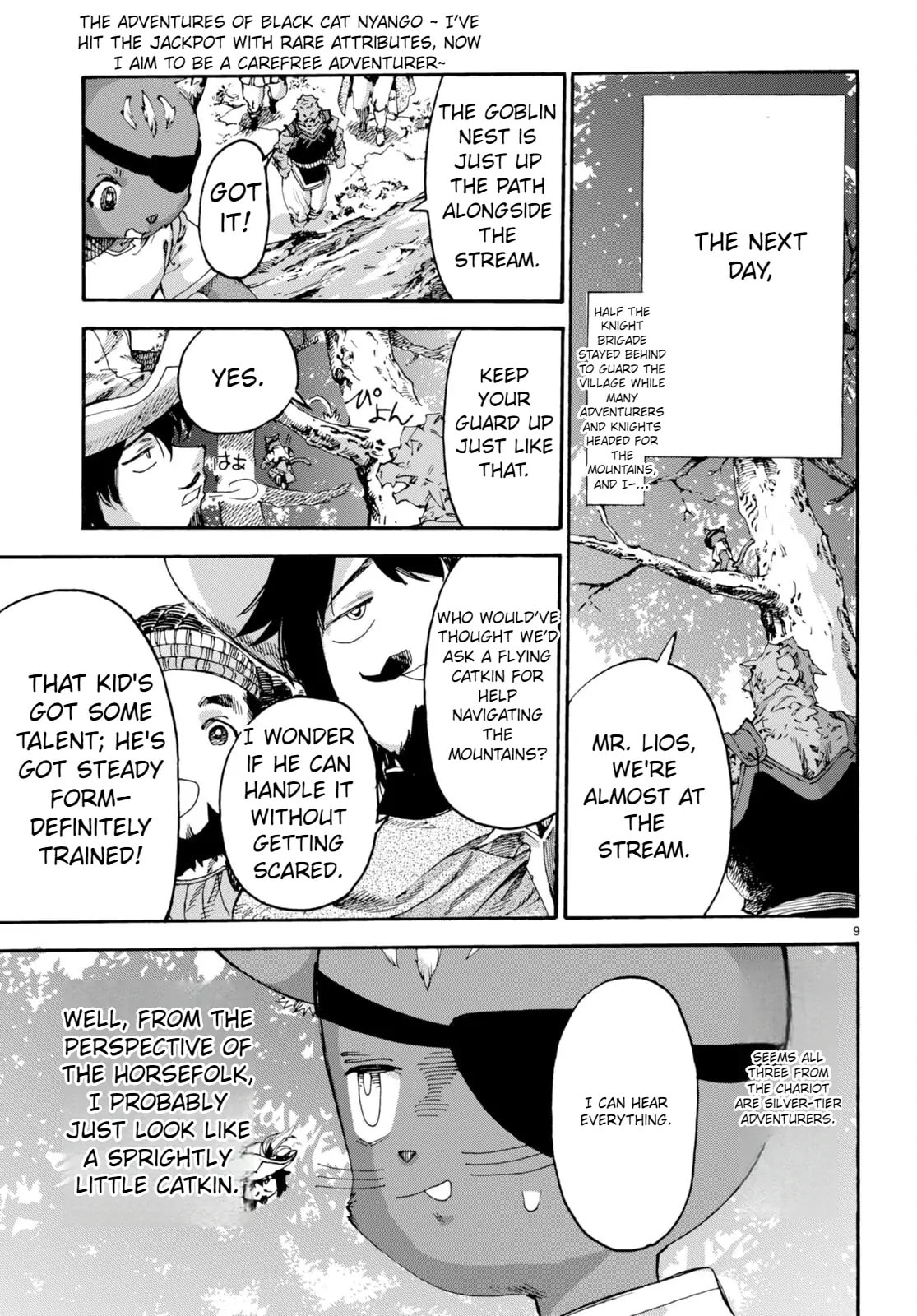 Kuroneko Nyango no Bouken ~ Rare Zokusei o Hikiatetanode, Kimamana Bouken-sha o Mezashimasu ~ Chapter 12 page 10 - 