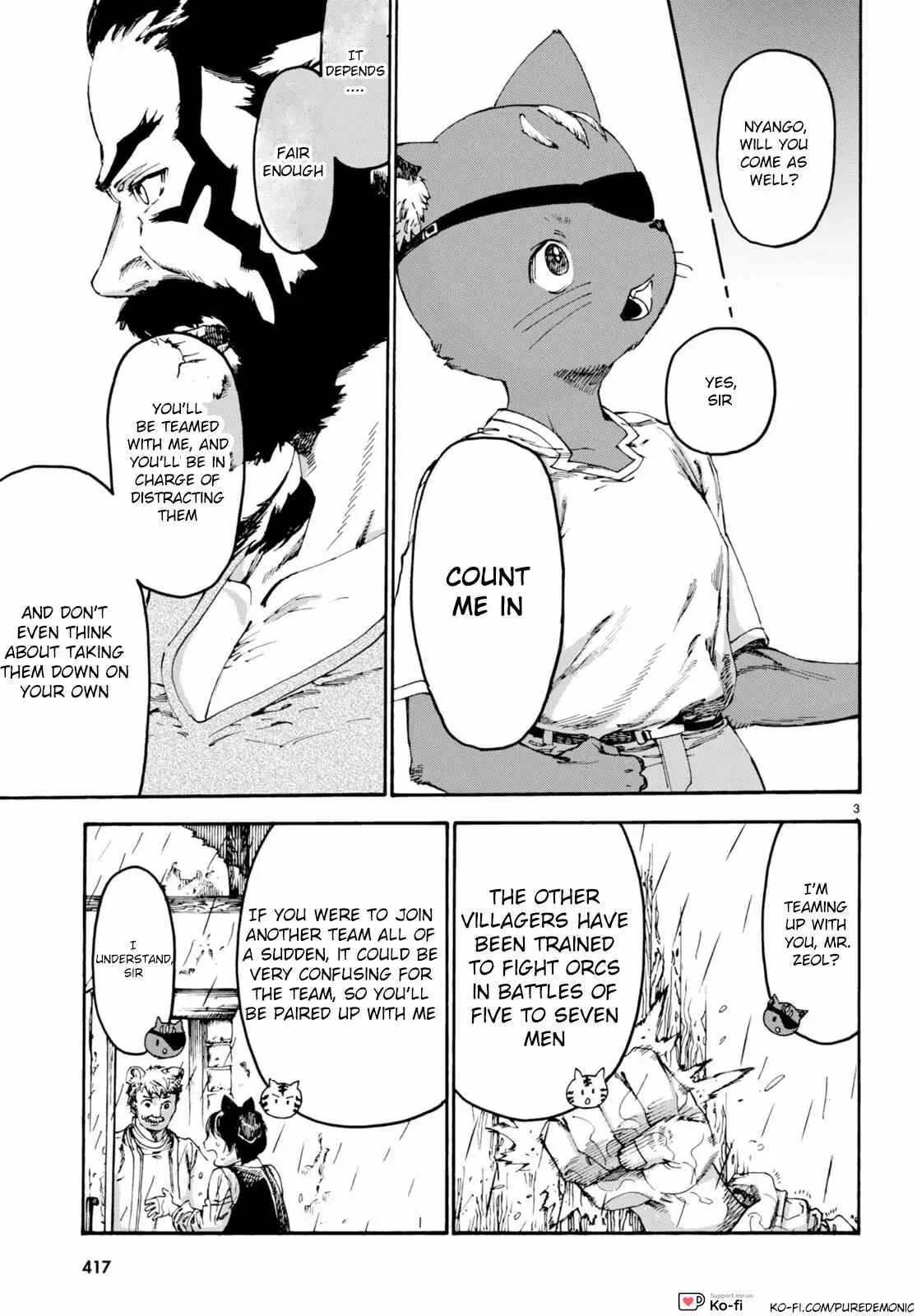 Kuroneko Nyango no Bouken ~ Rare Zokusei o Hikiatetanode, Kimamana Bouken-sha o Mezashimasu ~ Chapter 9 page 4 - 