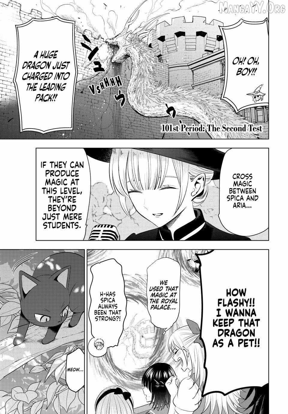 Kuroneko to Majo no Kyoushitsu Chapter 101 page 1 - 