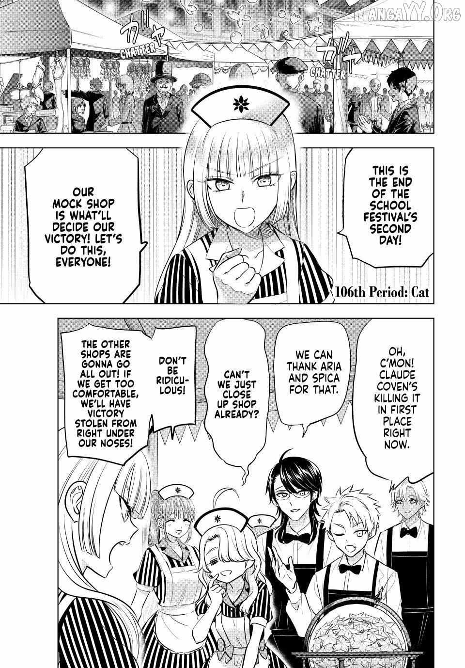 Kuroneko to Majo no Kyoushitsu Chapter 106 page 1 - 