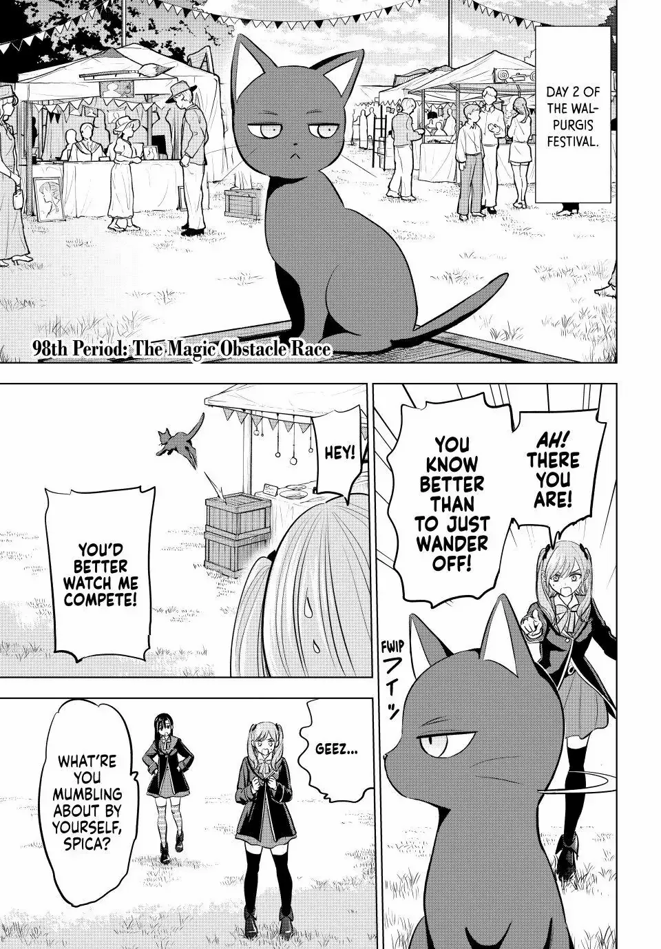 Kuroneko to Majo no Kyoushitsu Chapter 98 page 2 - 