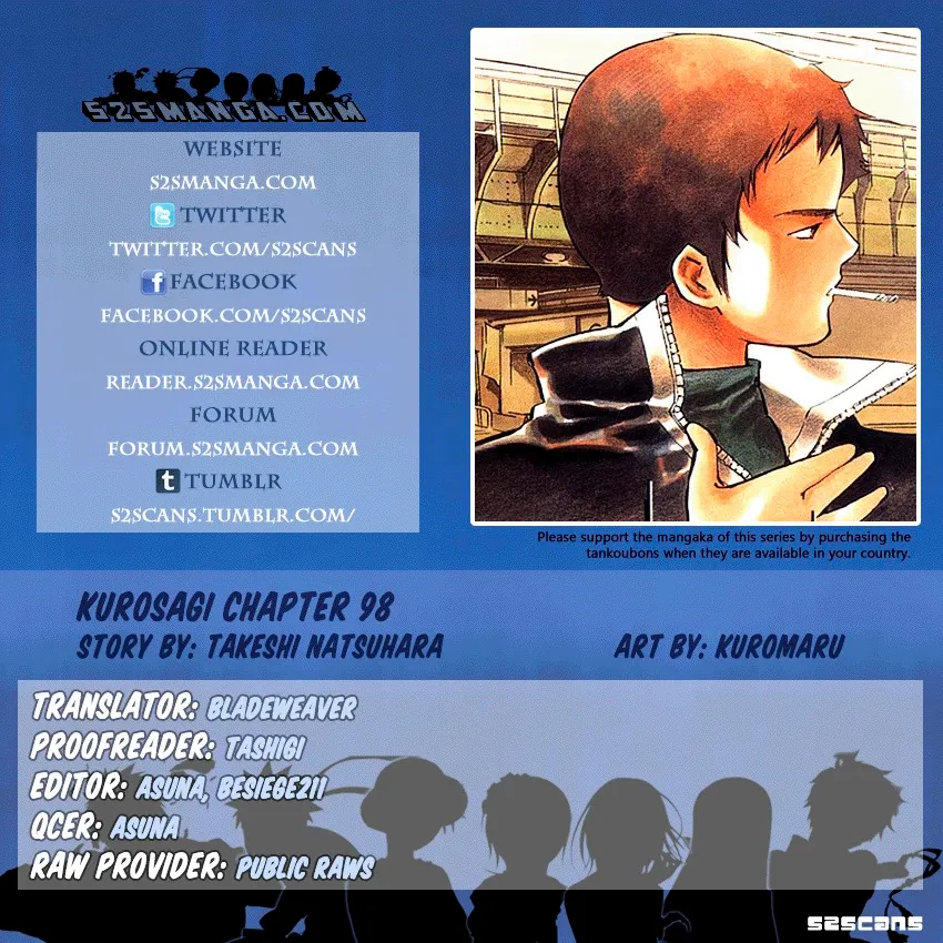 Kurosagi Chapter 98 page 1 - 