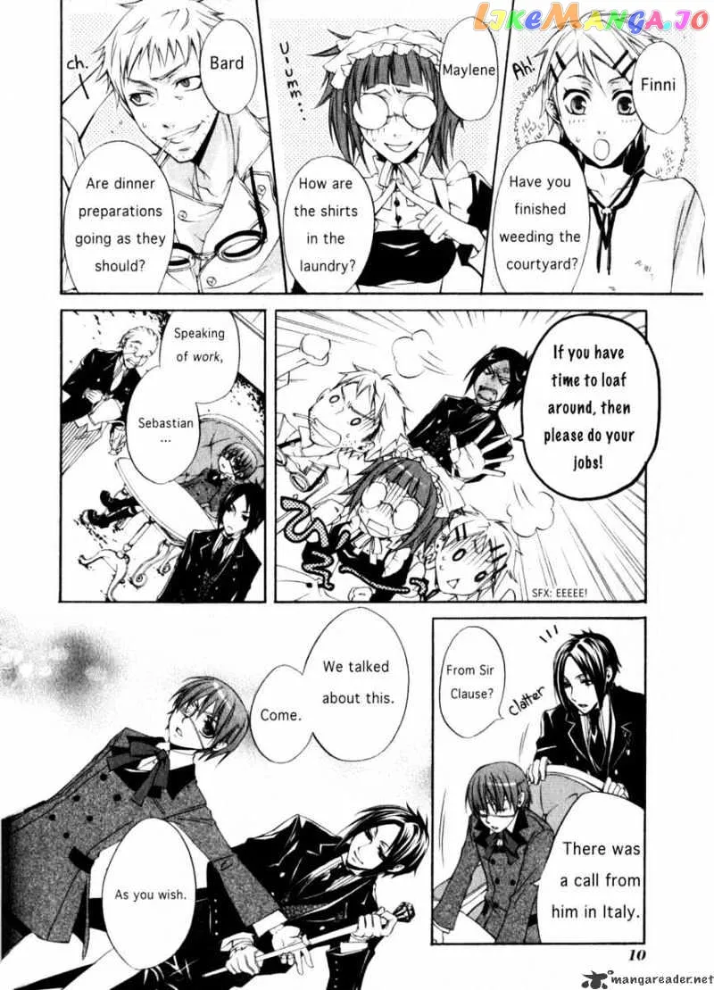 Kuroshitsuji  Manga Chapter 1 page 12 - 