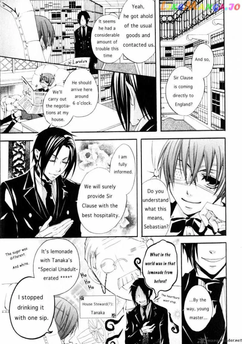 Kuroshitsuji  Manga Chapter 1 page 13 - 