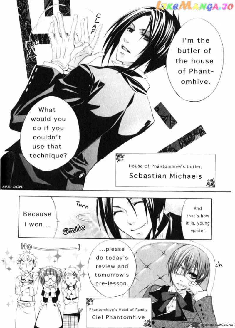 Kuroshitsuji  Manga Chapter 1 page 10 - 