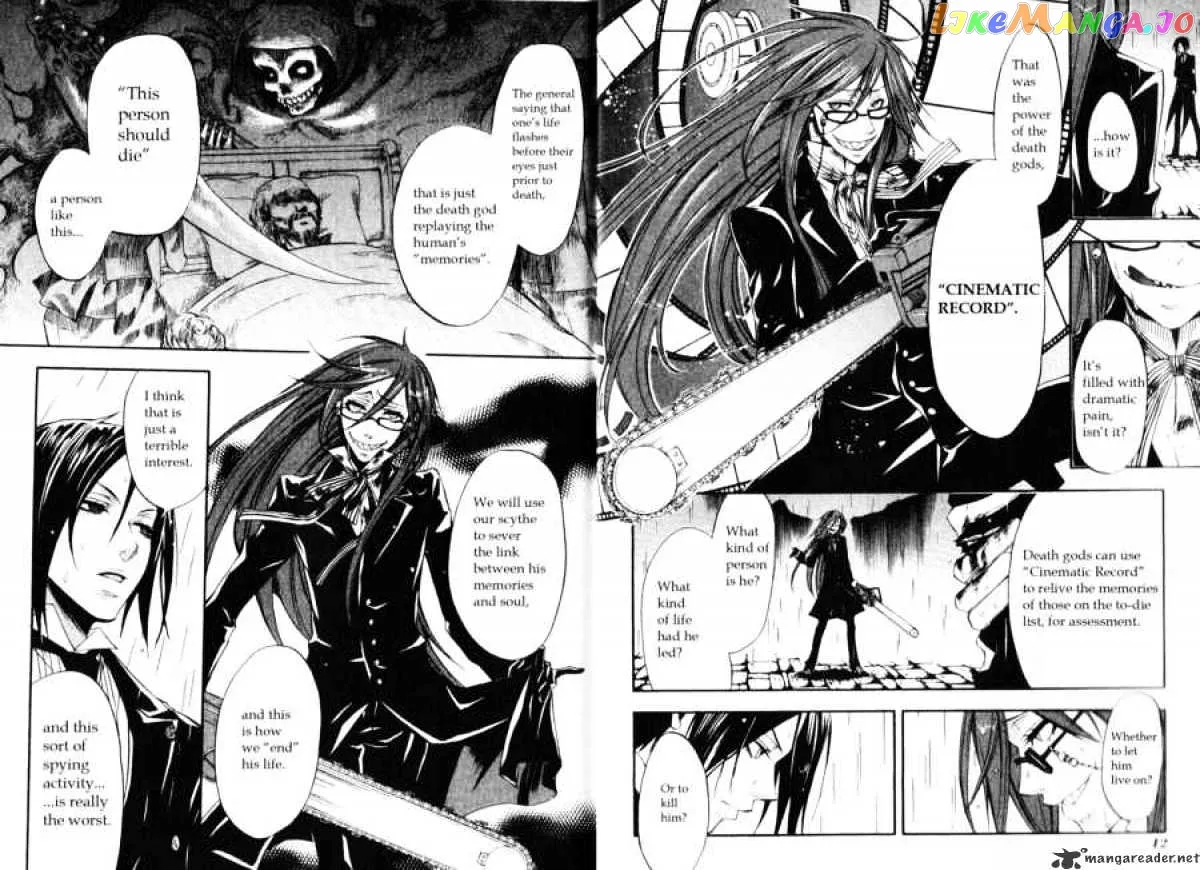 Kuroshitsuji  Manga Chapter 10 page 6 - 