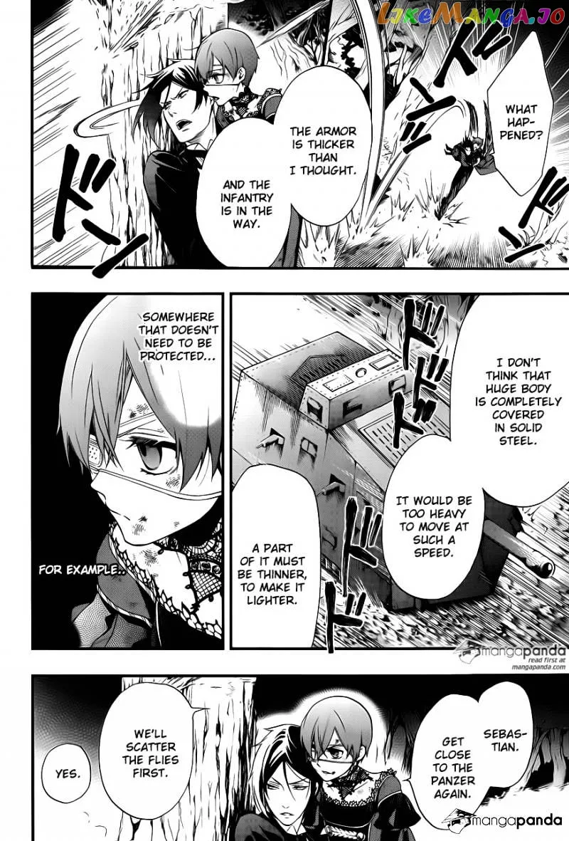 Kuroshitsuji  Manga Chapter 102 page 17 - 