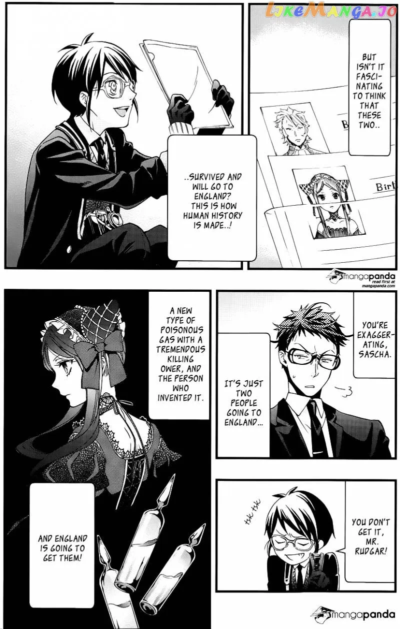 Kuroshitsuji  Manga Chapter 105 page 4 - 