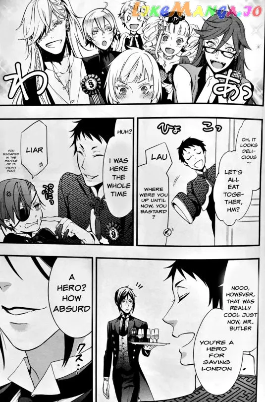 Kuroshitsuji  Manga Chapter 107.5 page 34 - 