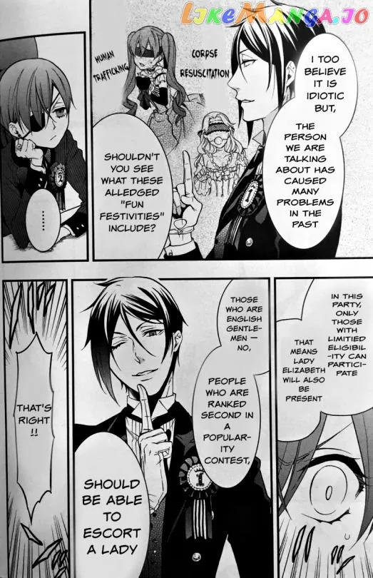 Kuroshitsuji  Manga Chapter 107.5 page 6 - 