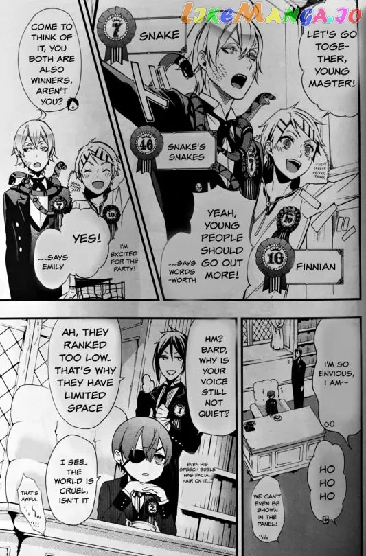 Kuroshitsuji  Manga Chapter 107.5 page 7 - 