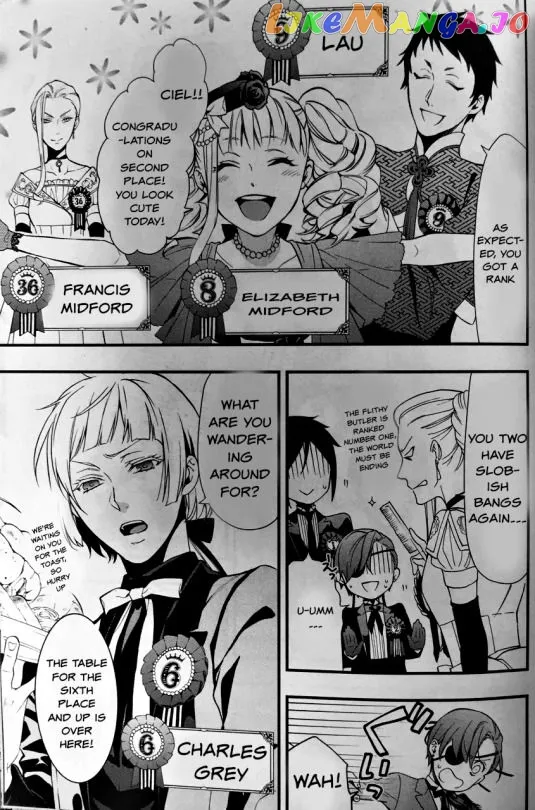 Kuroshitsuji  Manga Chapter 107.5 page 9 - 